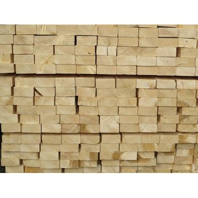 Konstruktyvinė graduota eglės mediena 45x145x6000, C24 5