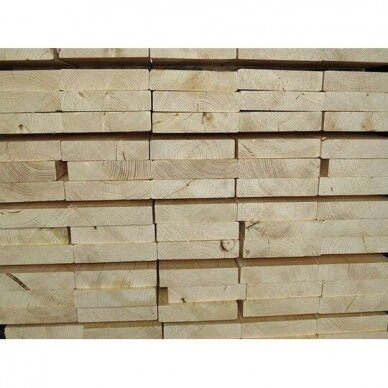 Konstruktyvinė graduota eglės mediena 45x195x6000, C24 8
