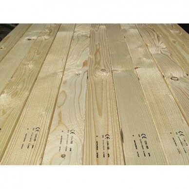 Konstruktyvinė graduota eglės mediena 45x195x6000, C24 3